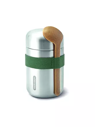 BLACK+BLUM | Thermosbehälter - Food Flask 400ml Olive/Edelstahl | 